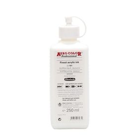 Schmincke Aero Color 101 Supra White Opaque 250 ml Akrilik Mürekkep