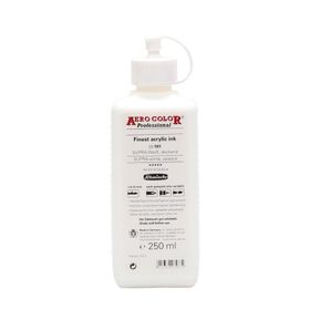 Schmincke Aero Color 101 Supra White Opaque 250 ml Akrilik Mürekkep
