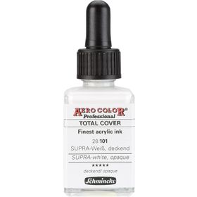 Schmincke Aero Color 101 Supra White Opaque 28 ml Akrilik Mürekkep