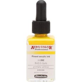 Schmincke Aero Color 202 Pimary Yellow 28 ml Akrilik Mürekkep