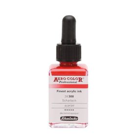 Schmincke Aero Color 28 ml 300 Scarlet Airbrush Mürekkep