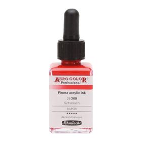 Schmincke Aero Color 28 ml 300 Scarlet Airbrush Mürekkep