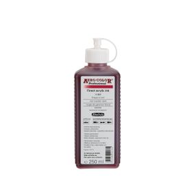 Schmincke Aero Color 301 Red Madder Dark 250 ml Akrilik Mürekkep