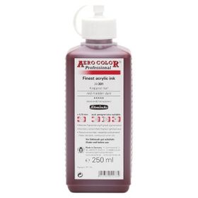 Schmincke Aero Color 301 Red Madder Dark 250 ML Akrilik Mürekkep