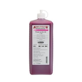 Schmincke Aero Color 304 Primary Magenta 1000 ml Akrilik Mürekkep