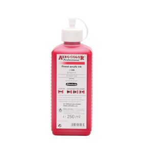 Schmincke Aero Color 306 Red Madder Light 250 ml Akrilik Mürekkep