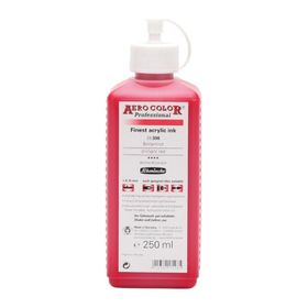 Schmincke Aero Color 306 Red Madder Light 250 ml Akrilik Mürekkep