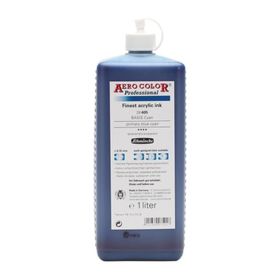 Schmincke Aero Color 405 Primary Blue Cyan 1000 ml Akrilik Mürekkep