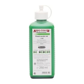 Schmincke Aero Color 502 Permanent Green 250 ml Akrilik Mürekkep