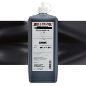 Schmincke Aero Color 702 Black 1000 ml Akrilik Mürekkep