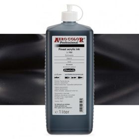 Schmincke Aero Color 702 Black 1000 ml Akrilik Mürekkep