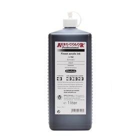 Schmincke Aero Color 702 Black 1000 ml Akrilik Mürekkep