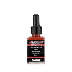 Schmincke Aero Color 867 English Red 28 ML Akrilik Mürekkep