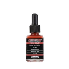 Schmincke Aero Color 867 English Red 28 ml Akrilik Mürekkep
