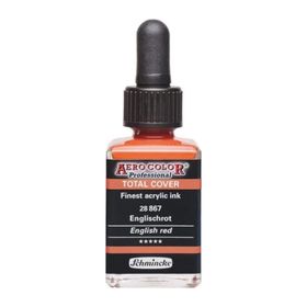 Schmincke Aero Color 867 English Red 28 ml Akrilik Mürekkep