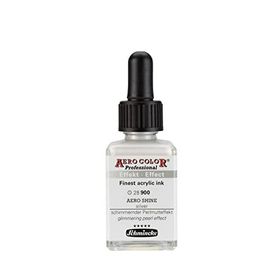 Schmincke Aero Color 900 28 ML Aero Shine Silver Akrilik Mürekkep