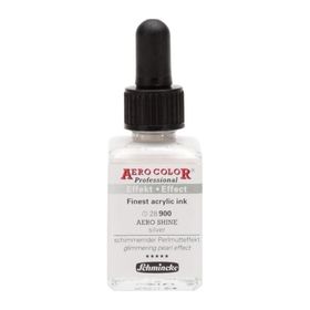 Schmincke Aero Color 900 28 ML Aero Shine Silver Akrilik Mürekkep