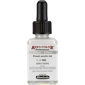 Schmincke Aero Color 900 28 ML Aero Shine Silver Akrilik Mürekkep