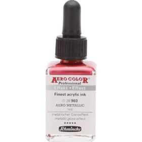 Schmincke Aero Color 903 Metallic Red 28 ML Akrilik Mürekkep