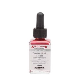 Schmincke Aero Color 903 Metallic Red 28 ML Akrilik Mürekkep