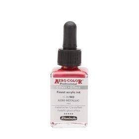 Schmincke Aero Color 903 Metallic Red 28 ML Akrilik Mürekkep
