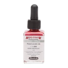 Schmincke Aero Color 903 Metallic Red 28 ML Akrilik Mürekkep