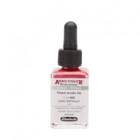 Schmincke Aero Color 903 Metallic Red 28 ML Akrilik Mürekkep