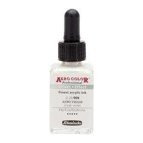 Schmincke Aero Color 909 Vision Silver Violet 28 ml Akrilik Mürekkep