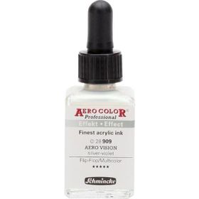 Schmincke Aero Color 909 Vision Silver Violet 28 ml Akrilik Mürekkep