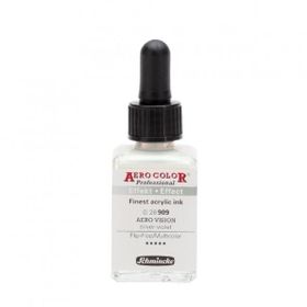 Schmincke Aero Color 909 Vision Silver Violet 28 ML Akrilik Mürekkep