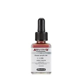 Schmincke Aero Color 910 Vision Gold Red 28 ML Akrilik Mürekkep