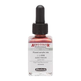 Schmincke Aero Color 910 Vision Gold Red 28 ml Akrilik Mürekkep