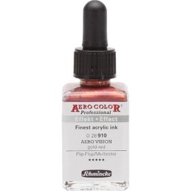 Schmincke Aero Color 910 Vision Gold Red 28 ml Akrilik Mürekkep