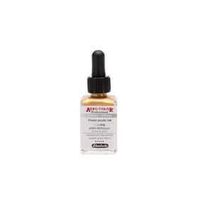 Schmincke Aero Color 915 Metallic Brilliant Gold 28 ml Akrilik Mürekkep