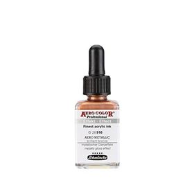 Schmincke Aero Color 916 Metallic Brilliant Bronze 28 ML Akrilik Mürekkep