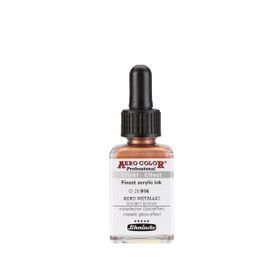 Schmincke Aero Color 916 Metallic Brilliant Bronze 28 ML Akrilik Mürekkep