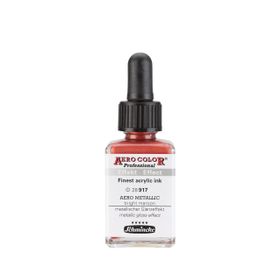 Schmincke Aero Color 917 Metallic Bright Maroon 28 ml Akrilik Mürekkep