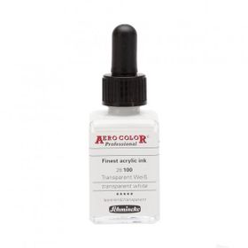 Schmincke Aero Color No:100 Transparent White 28 ml Akrilik Mürekkep