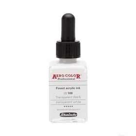 Schmincke Aero Color No:100 Transparent White 28 ml Akrilik Mürekkep