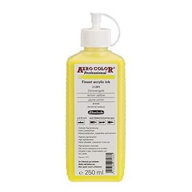 Schmincke Aero Color No:201 Lemon Yellow 250 ml Akrilik Mürekkep