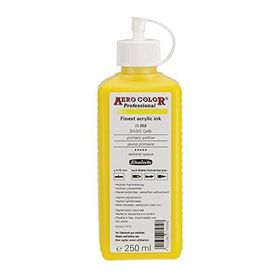 Schmincke Aero Color No:202 Primary Yellow 250 ML Akrilik Mürekkep
