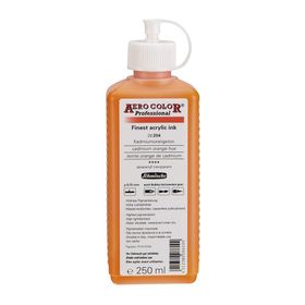 Schmincke Aero Color No:204 Cadmium Orange Hue 250 ml Akrilik Mürekkep