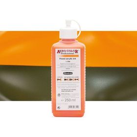 Schmincke Aero Color No:204 Cadmium Orange Hue 250 ml Akrilik Mürekkep