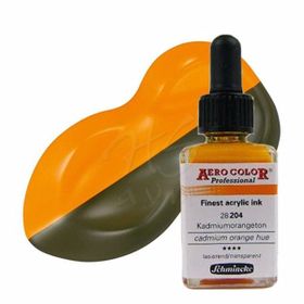 Schmincke Aero Color No:204 Cadmium Orange Hue 28 ml Akrilik Mürekkep