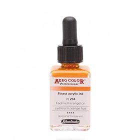 Schmincke Aero Color No:204 Cadmium Orange Hue 28 ml Akrilik Mürekkep