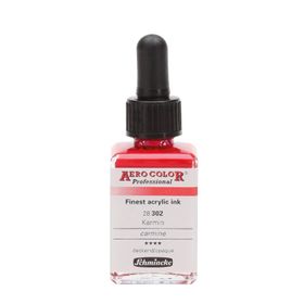 Schmincke Aero Color No:302 Carmine 28 ml Akrilik Mürekkep