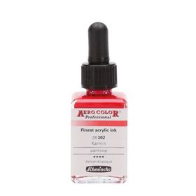 Schmincke Aero Color No:302 Carmine 28 ml Akrilik Mürekkep