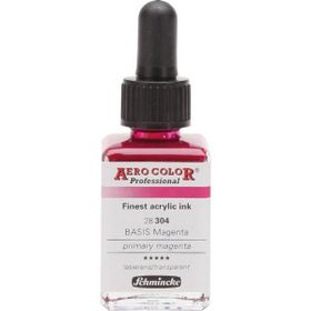 Schmincke Aero Color No:304 Primary Magenta 28 ml Akrilik Mürekkep