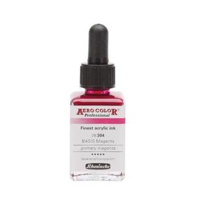 Schmincke Aero Color No:304 Primary Magenta 28 ml Akrilik Mürekkep