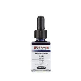 Schmincke Aero Color No:400 Indigo 28 ml Akrilik Mürekkep